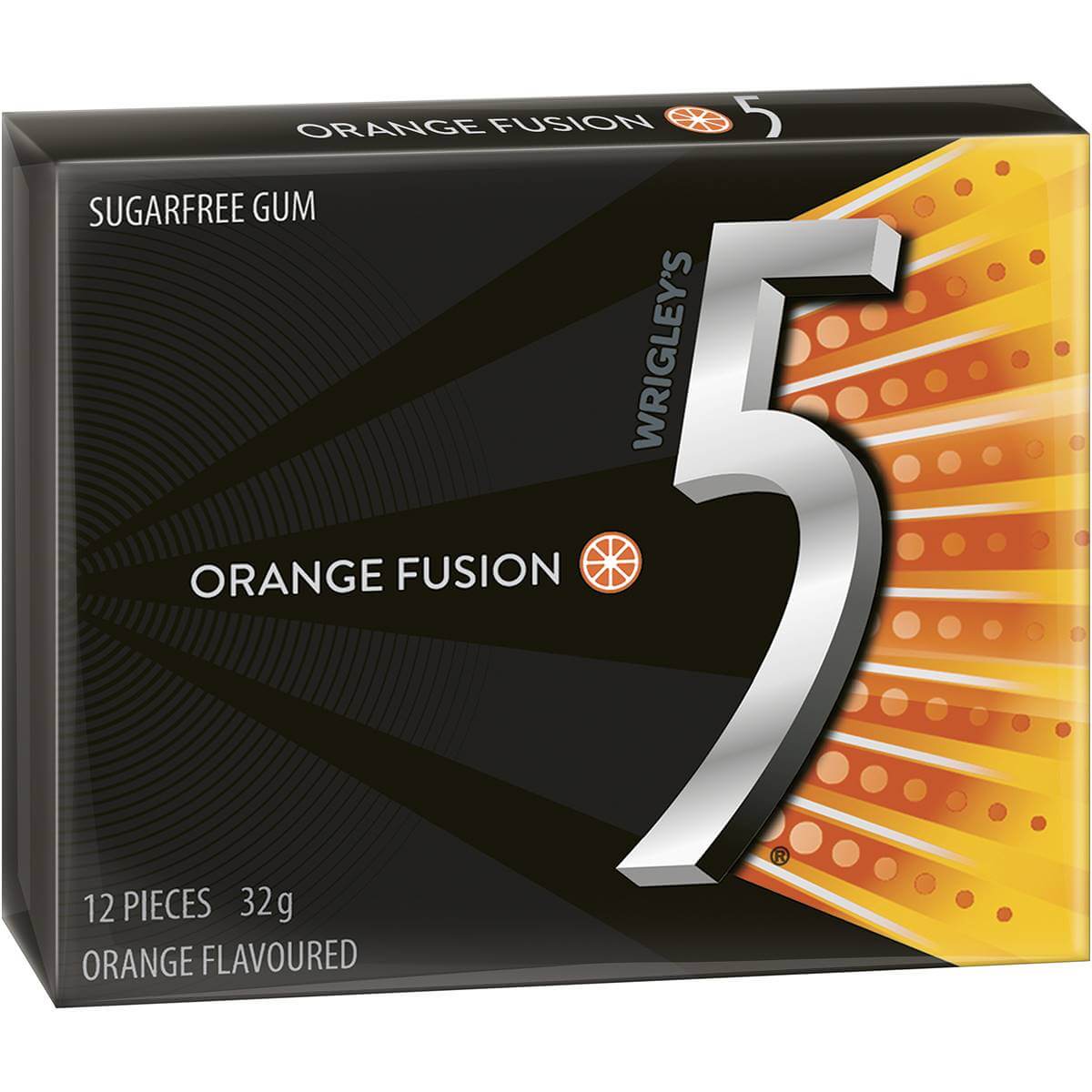 Wrigley'S 5 Gum Orange Fusion 32G